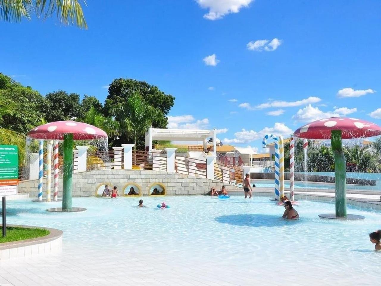 Apartamento com Parque Aquático Sensacional Caldas Novas Exterior foto