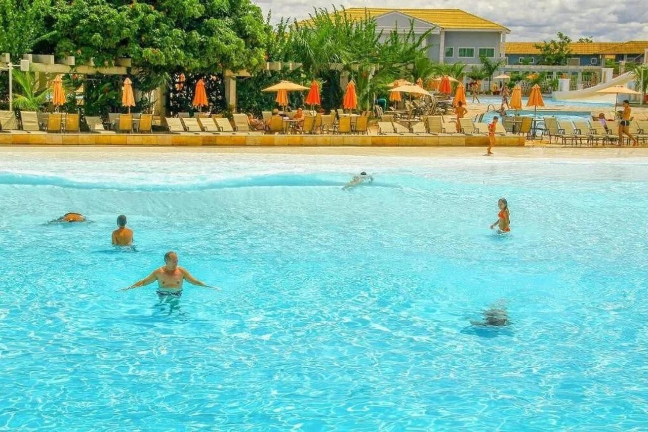 Apartamento com Parque Aquático Sensacional Caldas Novas Exterior foto
